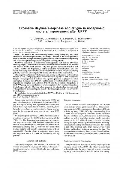 Copyright ERS Journals Ltd 1994European Respiratory JournalISSN 0903