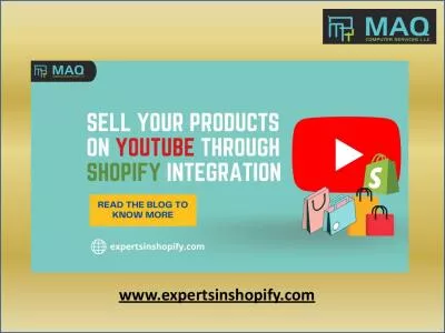 Sell your Shopify products on YouTube | Shopify Integration