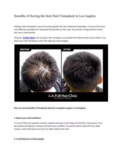 la hair institute
