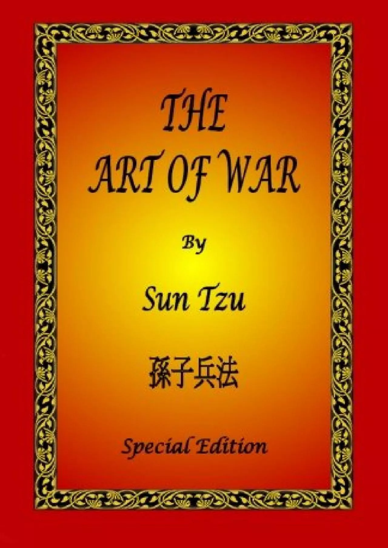 PDF-[DOWNLOAD]-The Art of War by Sun Tzu - Special Edition