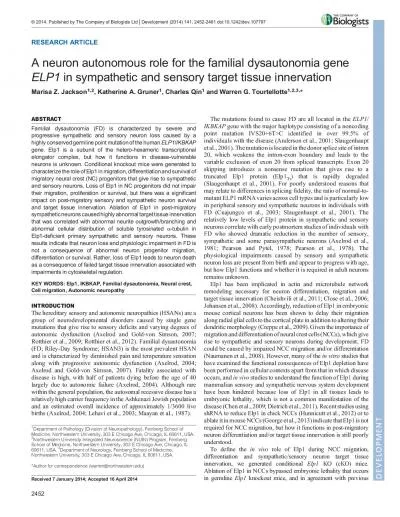 Transcriptionimpairmentandcellmigrationdefectsinelongatordepletedcell