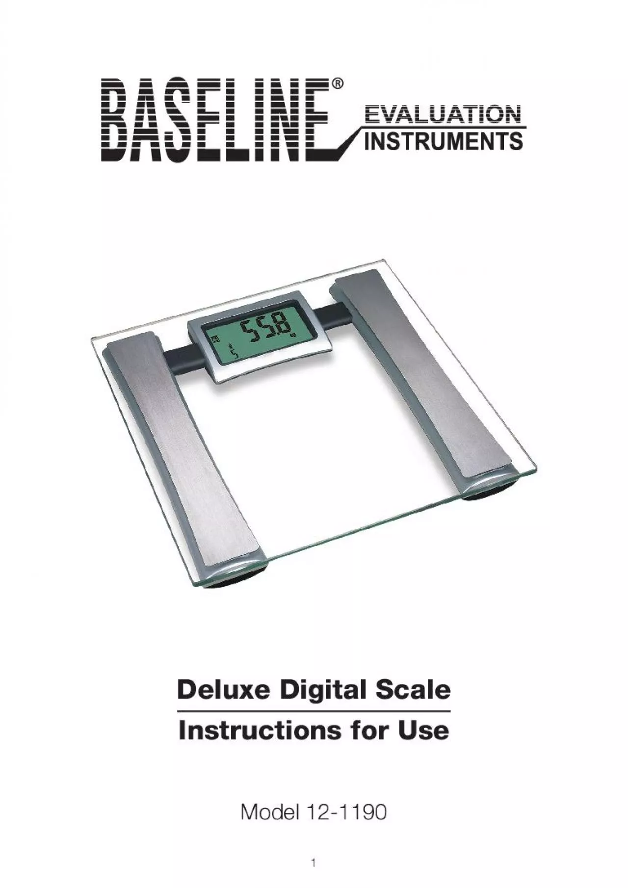Deluxe Digital Scale