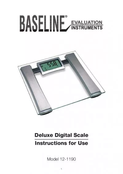 Deluxe Digital Scale