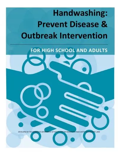 Handwashing Prevent Disease  Outbreak Intervention