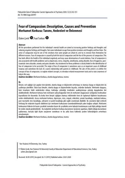 Psikiyatride Gncel Yakla3130mlarCurrent Approaches in Psychiat