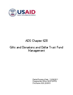 Gifts and Donations and Dollar Trust Fund