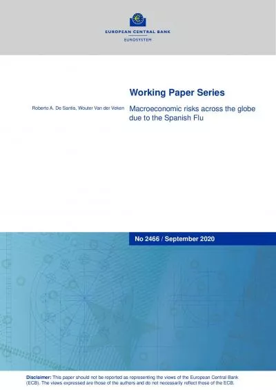 ECB Working Paper Series No 2466  September 2020