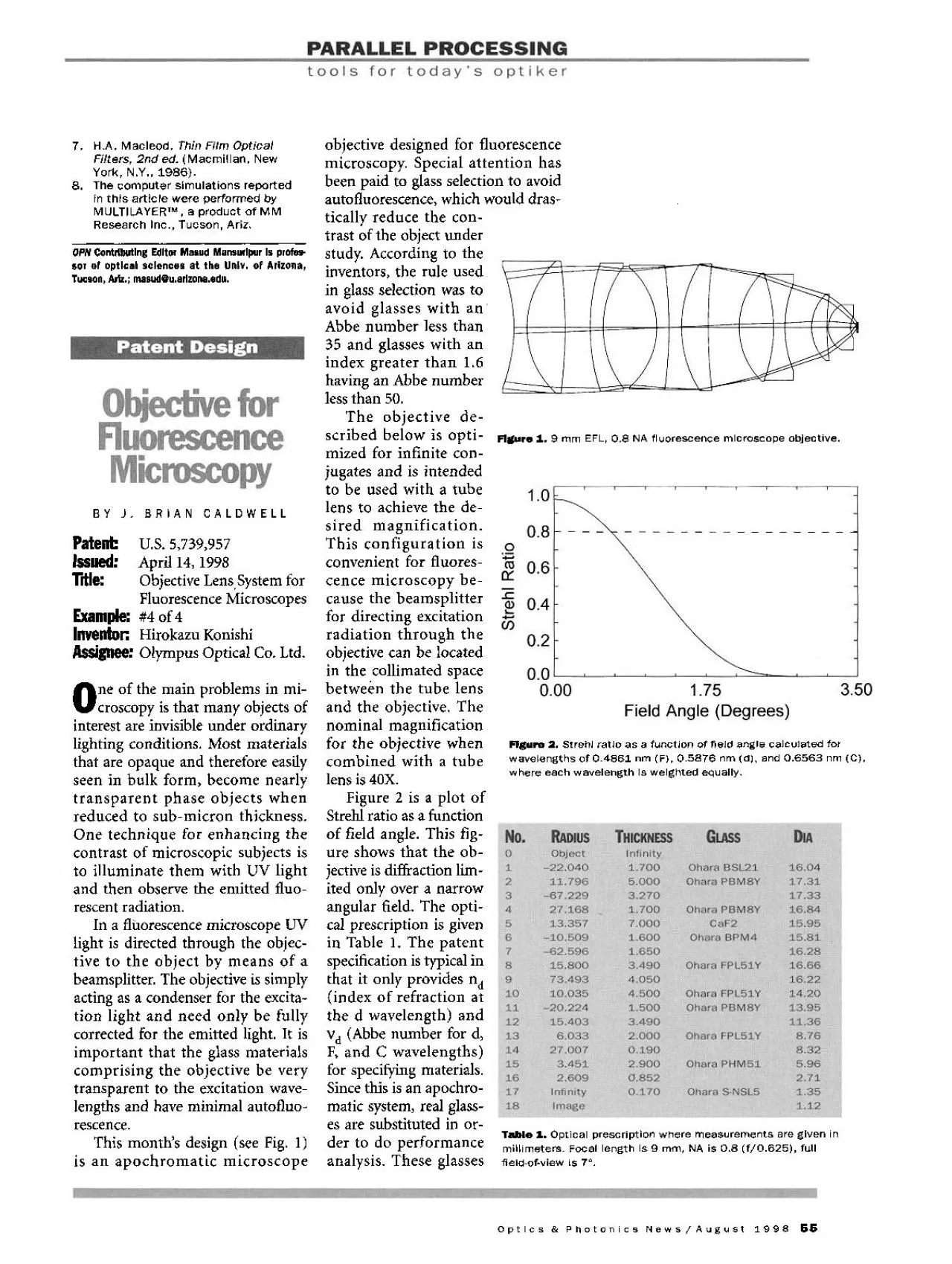 PDF-Tabl 1 Optica prescriptio wher measurement ar give imillimeters Foca l