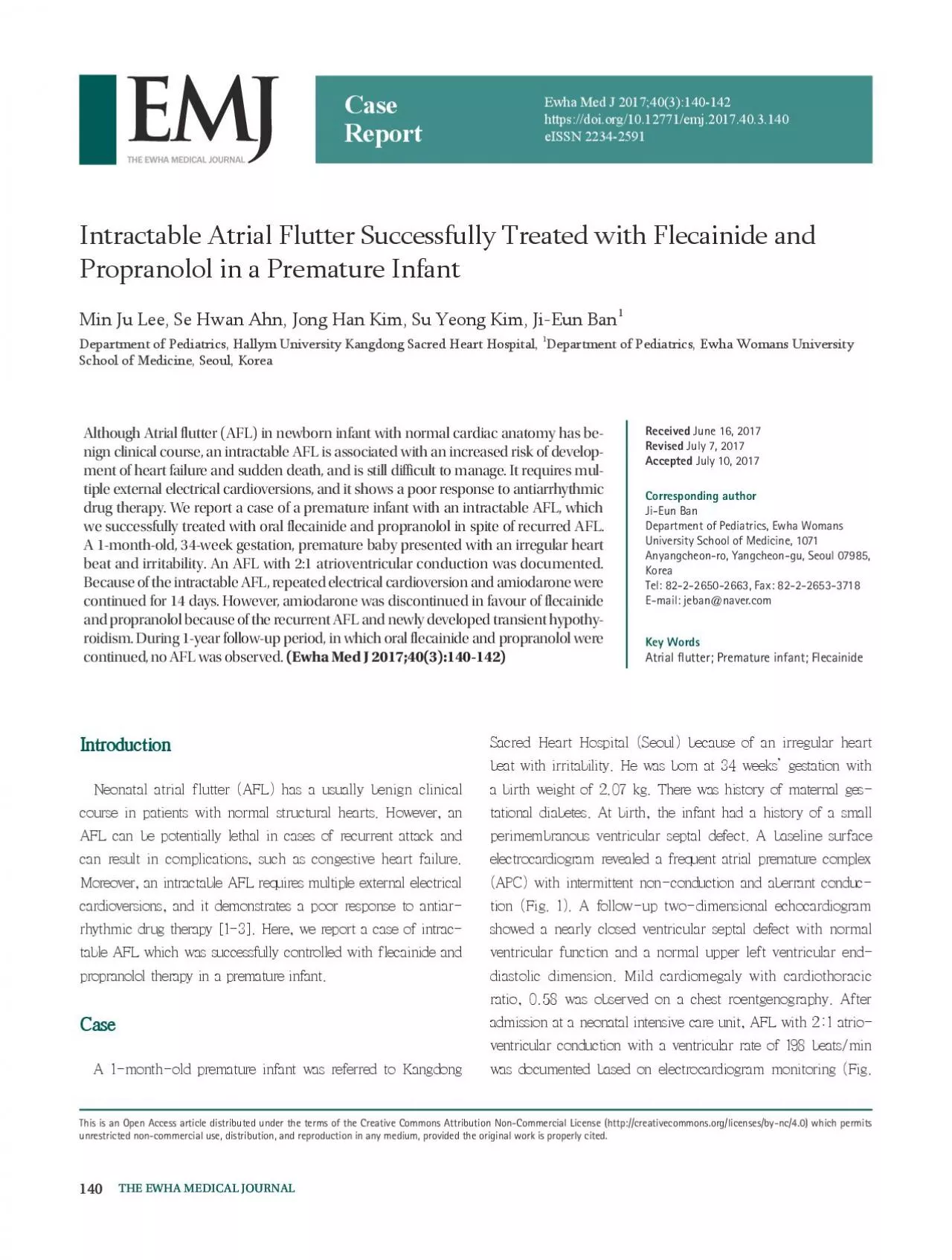 PDF-THE EWHA MEDICAL JOURNALTHE EWHA MEDICAL JOURNALIntroductionNeonatal a