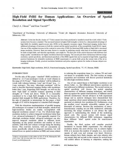 The Open Neuroimaging  Journal Suppl 1M3 7489 1874440011 2011 B