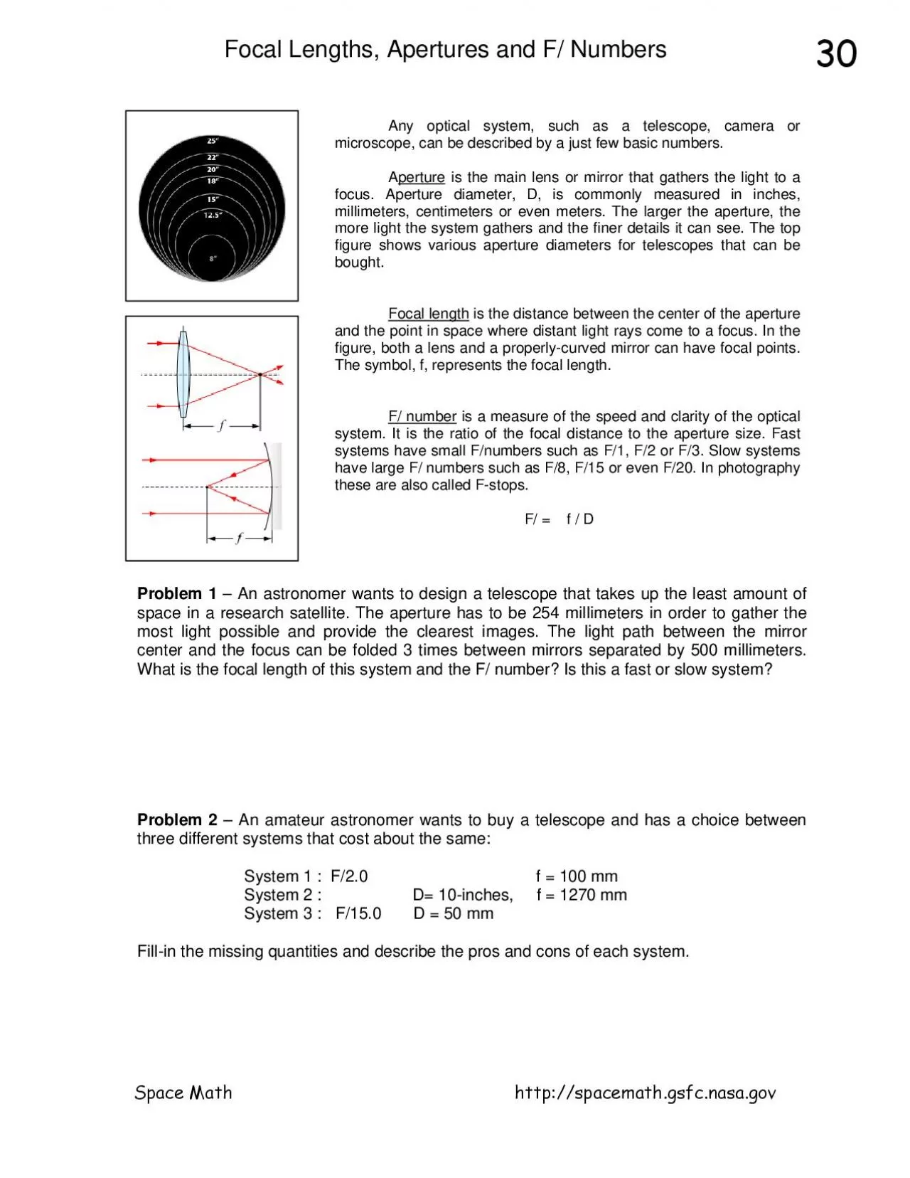 PDF-Any optical system such as a telescope camera or microscope can b