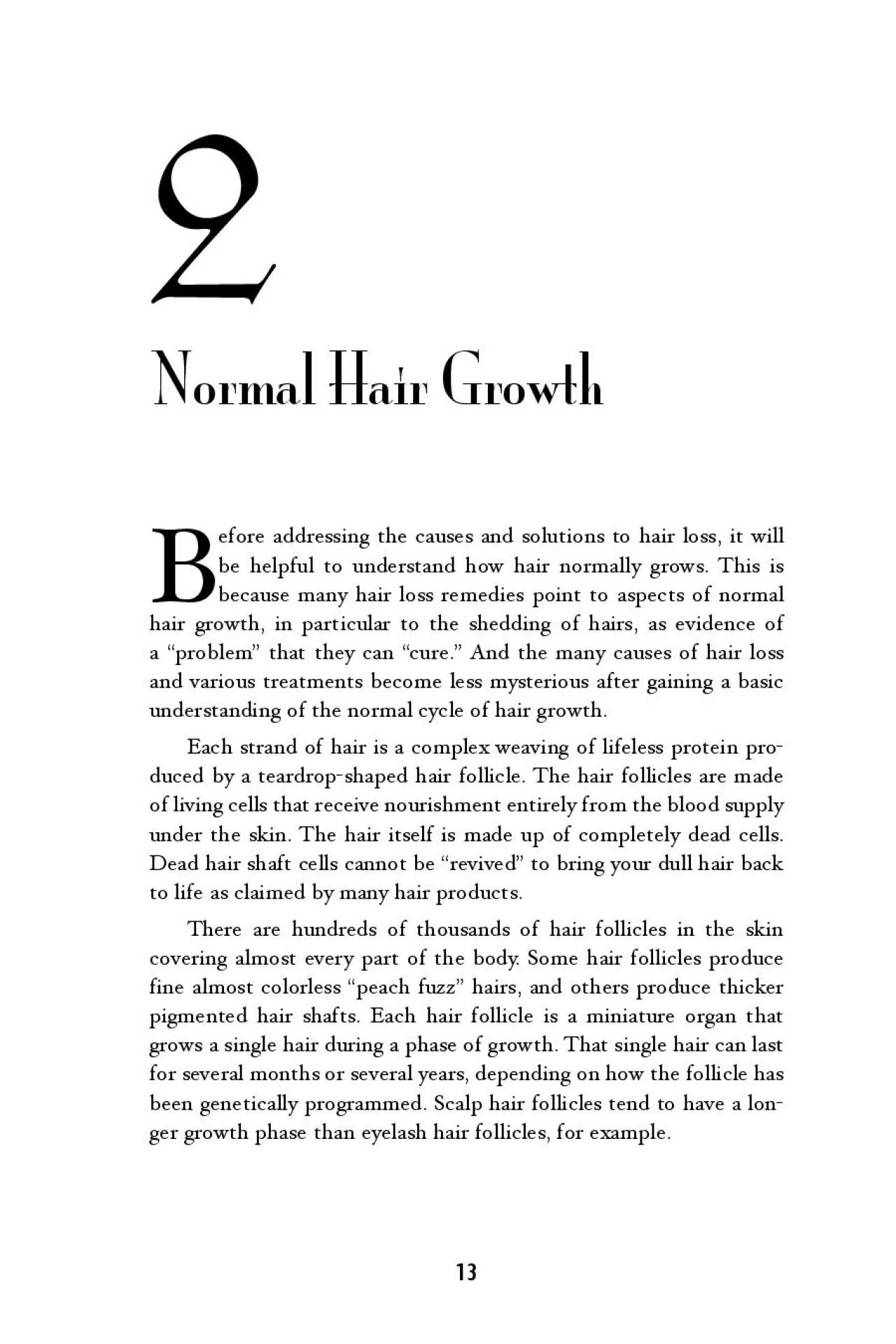 PDF-Normal Hair Growth