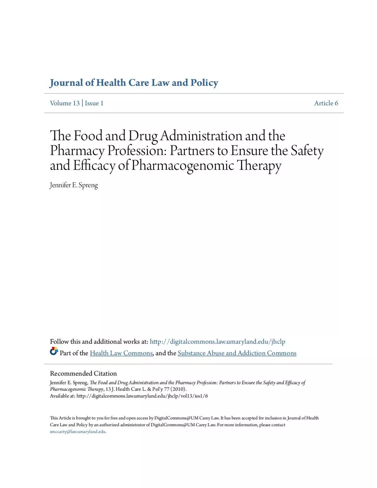 PDF-Journal of Health Care Law and Policy