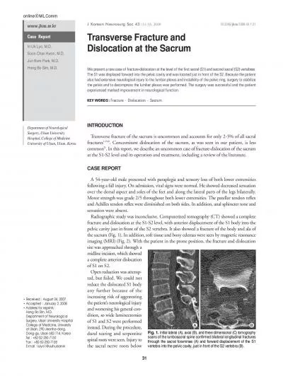 Initial lateral A axial B and three dimensional C tomographysc