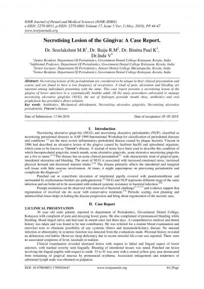 IOSR Journal of Dental and Medical Sciences IOSR