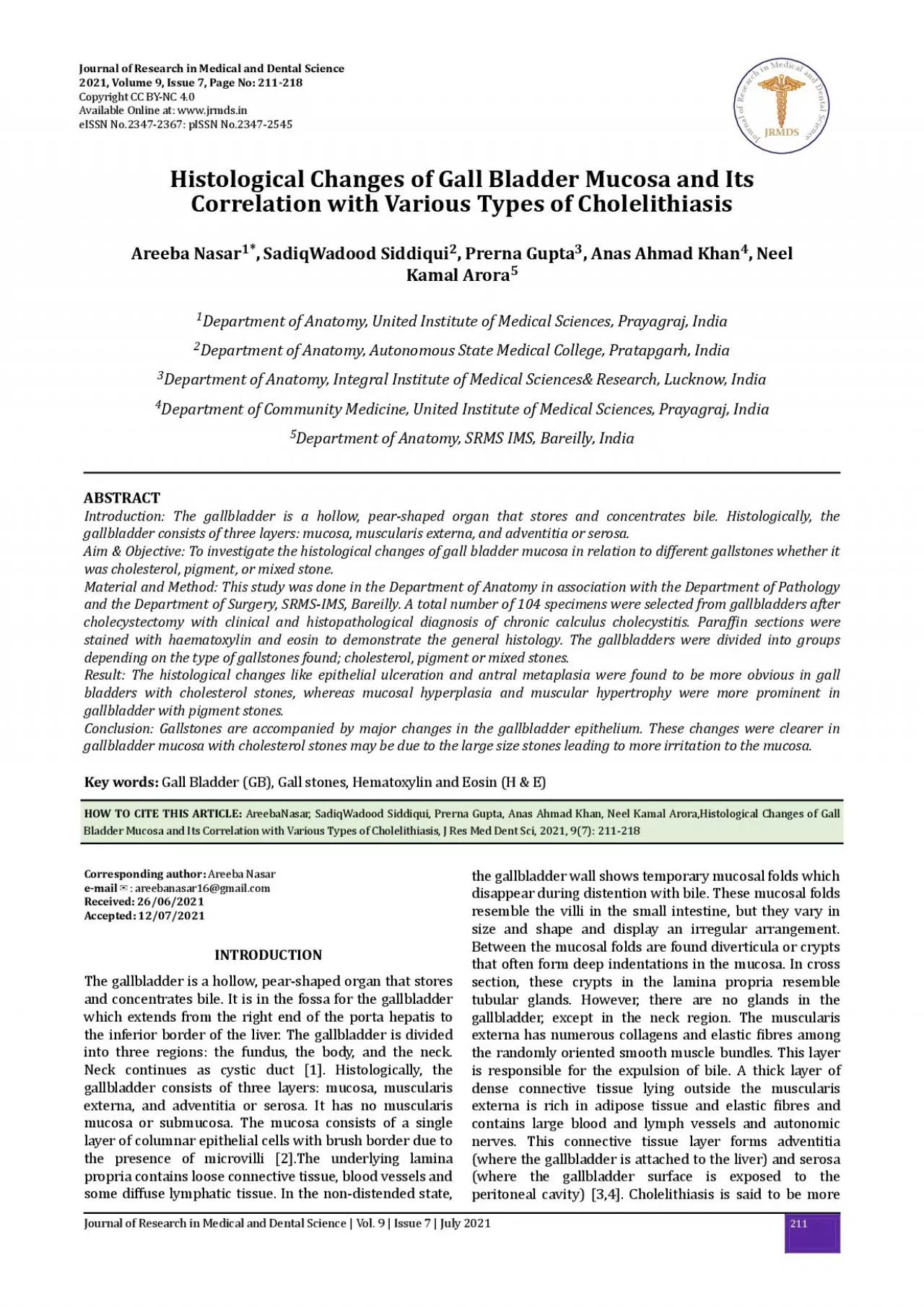 PDF-Journal of Research inMedical andDental Science