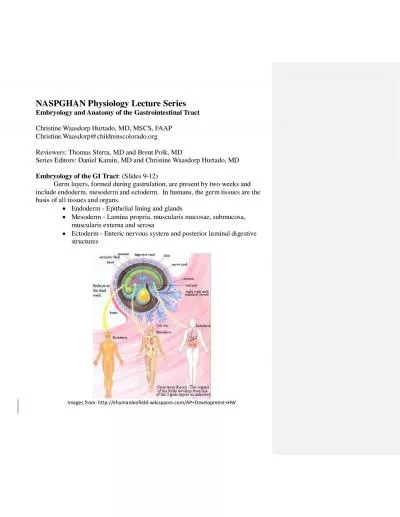 NASPGHAN Physiology Lecture Series