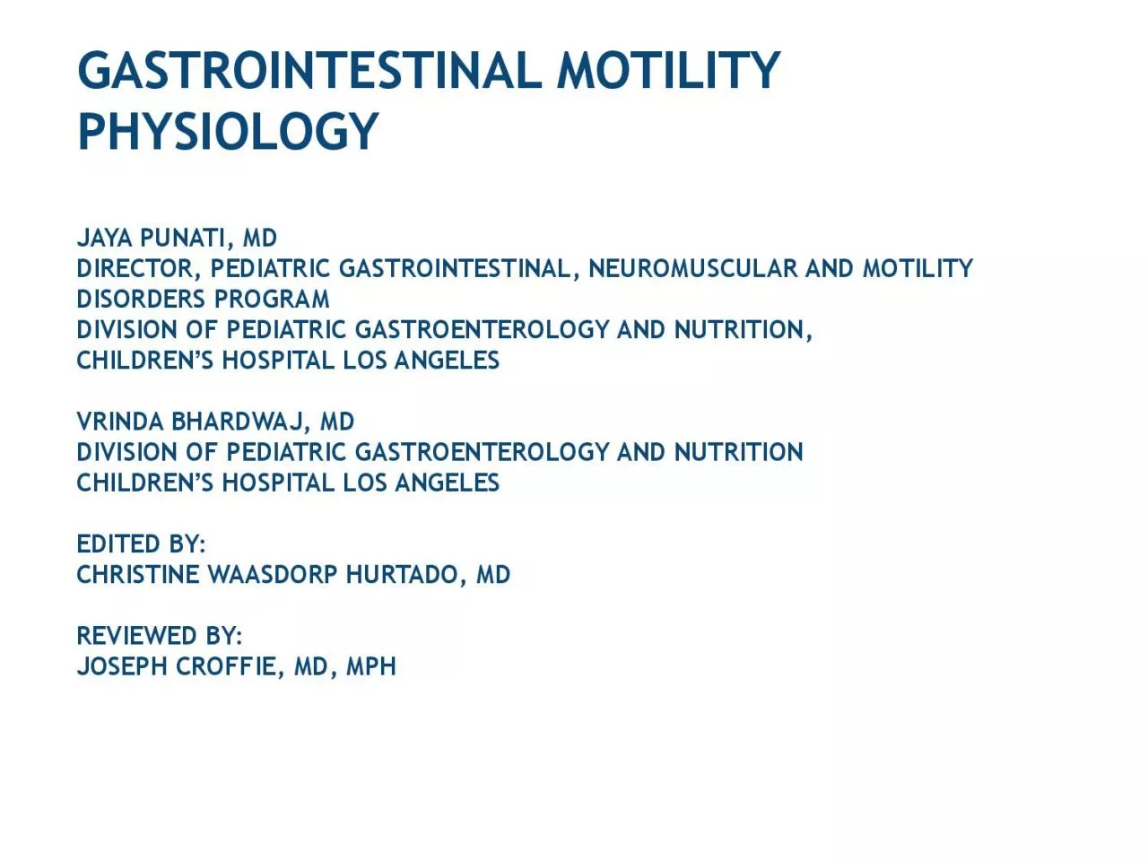 PDF-GASTROINTESTINAL MOTILITY