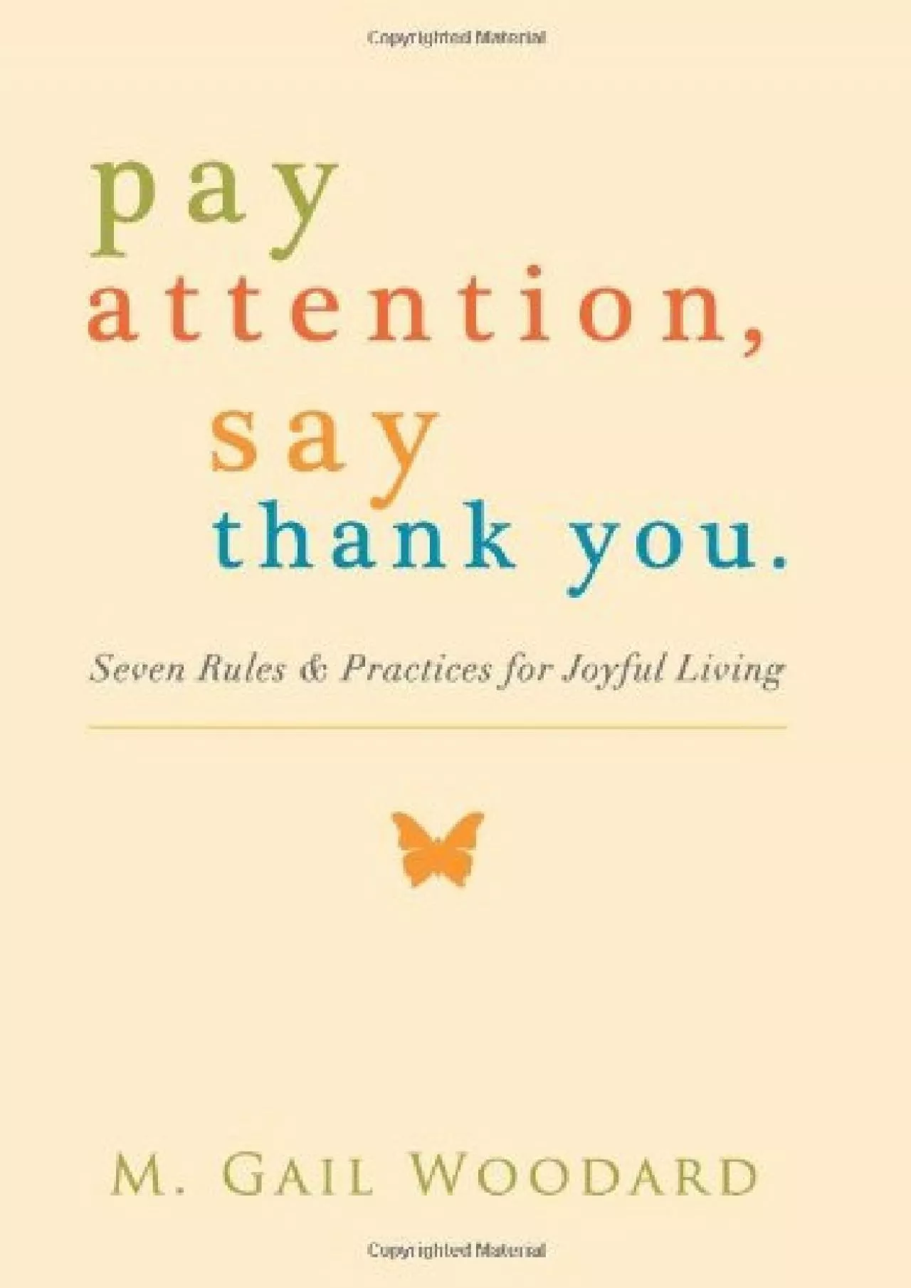 PDF-[BOOK]-Pay Attention, Say Thank You