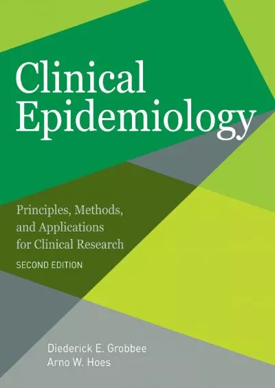 [BOOK]-Clinical Epidemiology: Principles, Methods, and Applications for Clinical Research