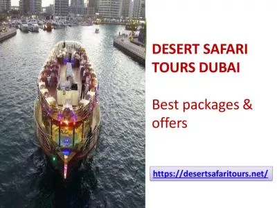 Desert Safari Tours Dubai