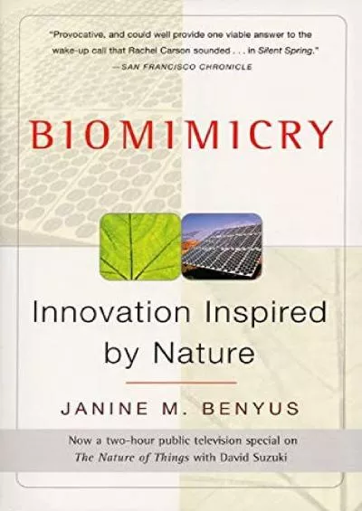 [DOWNLOAD]-Biomimicry: Innovation Inspired by Nature