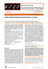 A gist of gastrointestinal stromal tumors: A review