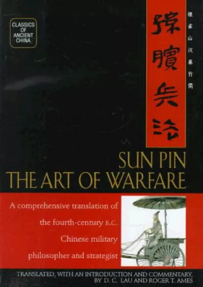 [EBOOK]-Sun Pin: The Art of Warfare (Classics of Ancient China)