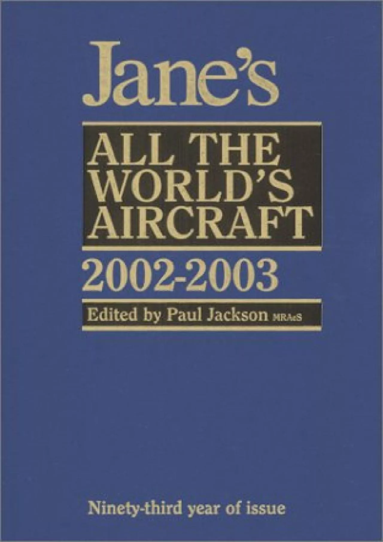 PDF-[READ]-Jane\'s All Worlds Aircraft, 2002-2003 (JANE\'S ALL THE WORLD\'S AIRCRAFT)