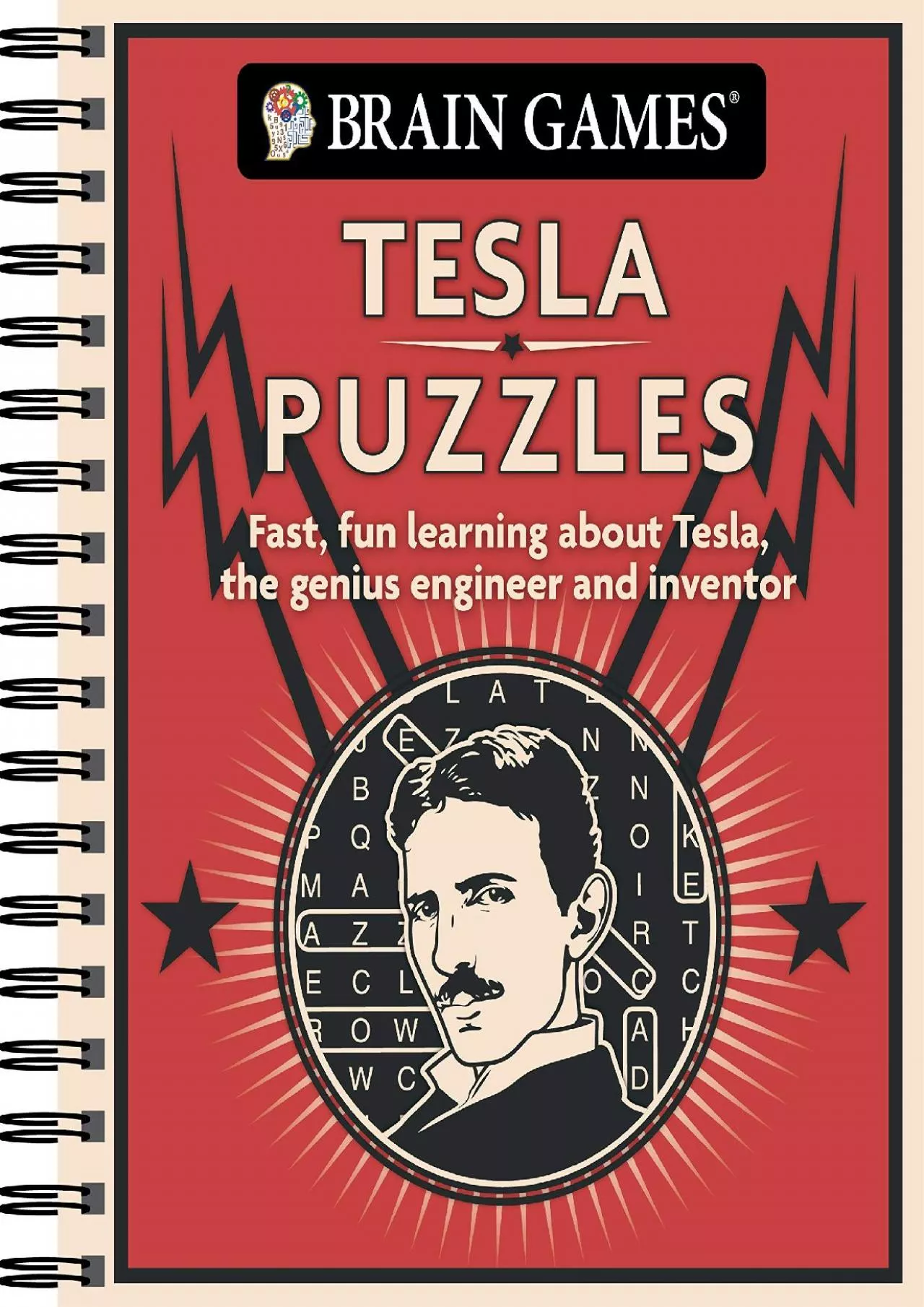 PDF-[READ]-Brain Games - Tesla Puzzles: Fast, Fun Learning About Tesla, the Genius Engineer