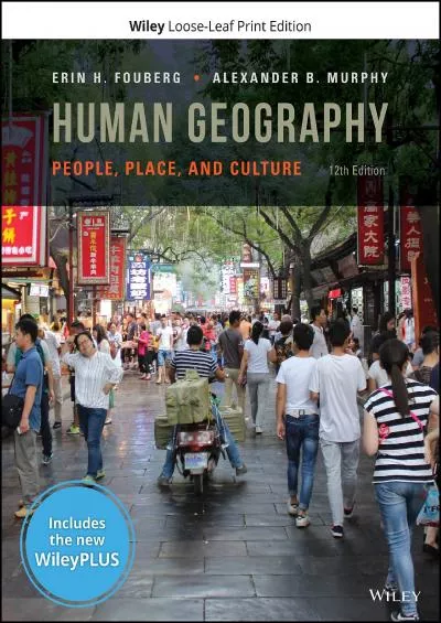 [BOOK]-Human Geography, 12e WileyPLUS Card with Loose-Leaf Set