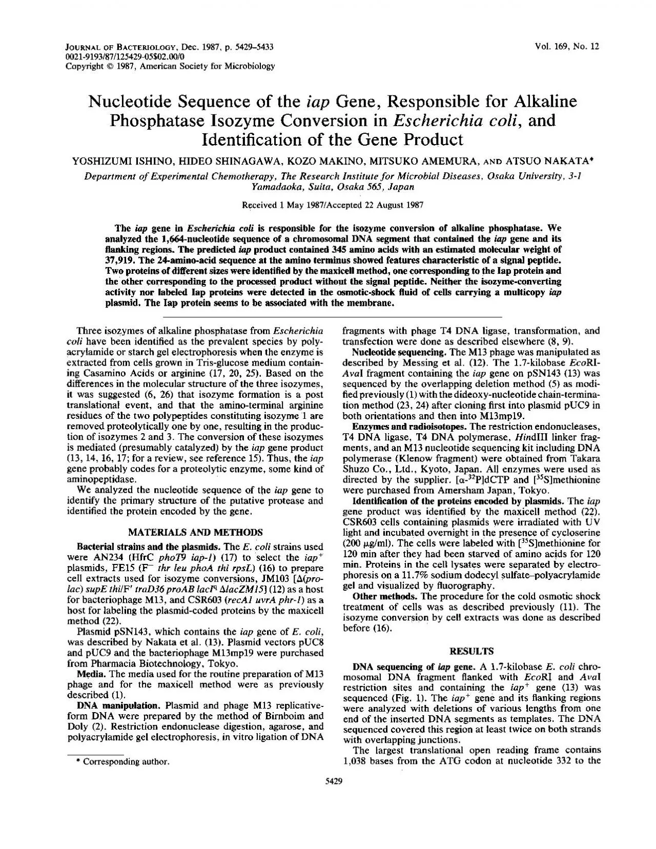 PDF-JOURNALOFBACTERIOLOGYDec1987p54295433Vol169No12002191938712