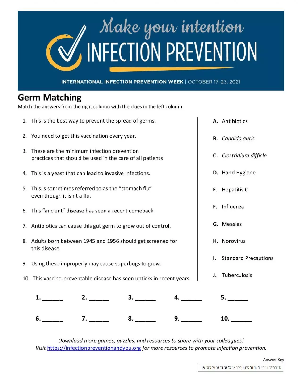 PDF-Germ Matching