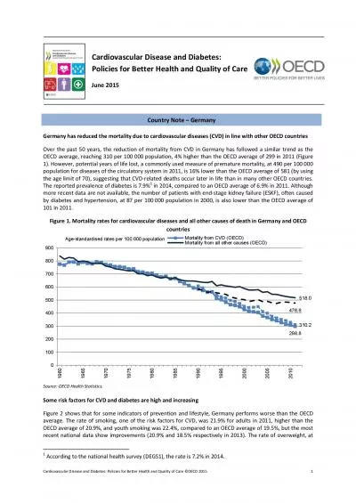 PDF-Cardiovascular Disease and Diabetes Policies for Better Health and Qu