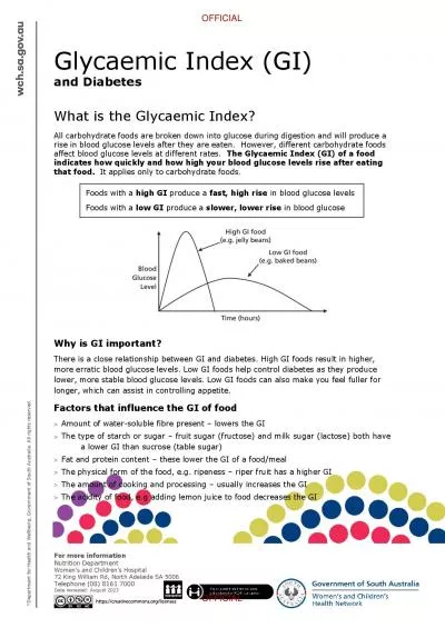 Glycemic Index