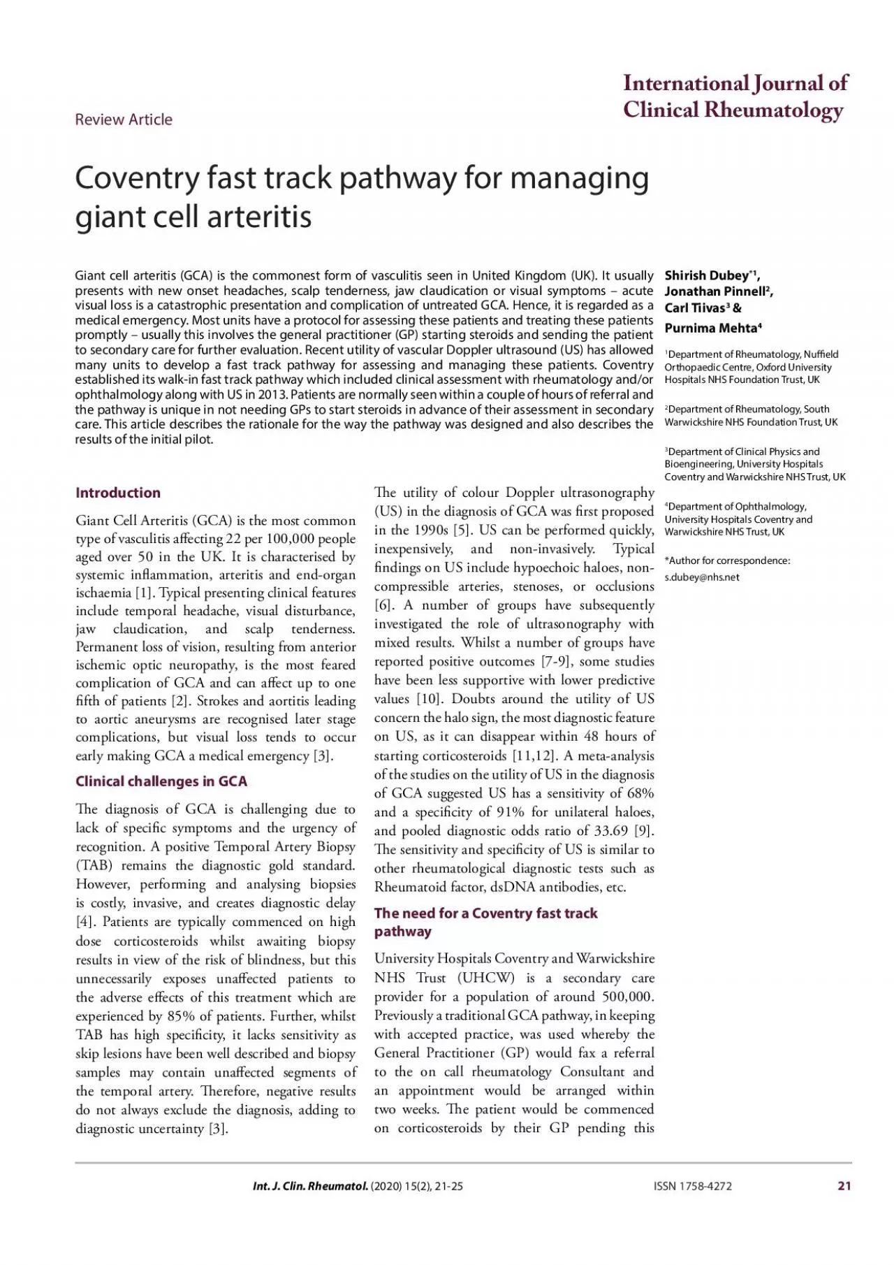 PDF-Int J Clin Rheumatol