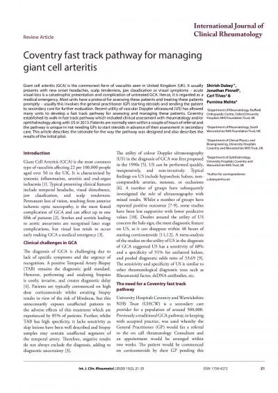 Int J Clin Rheumatol