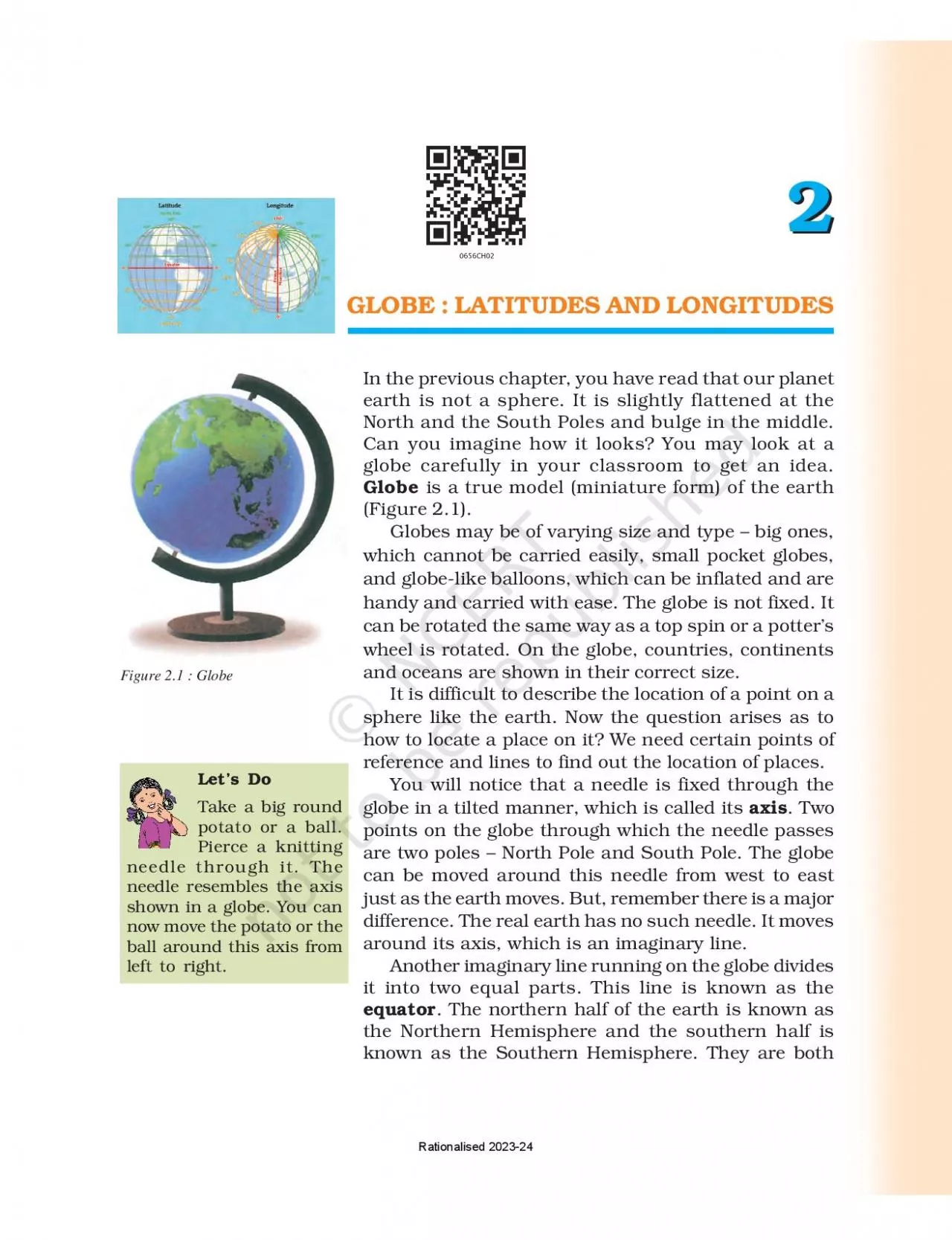 PDF-GLOBE LATITUDES AND LONGITUDES