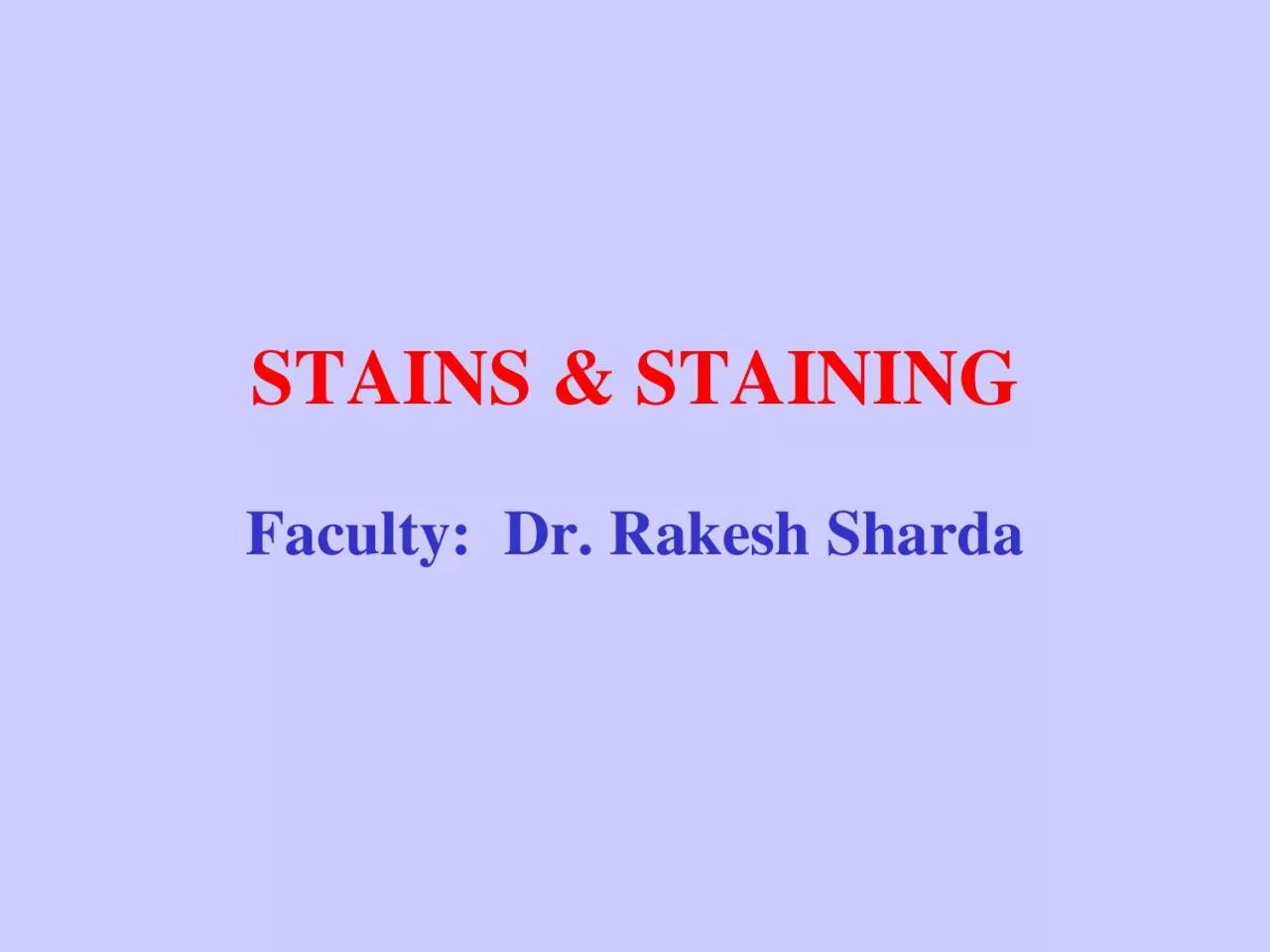 PDF-STAINS STAINING