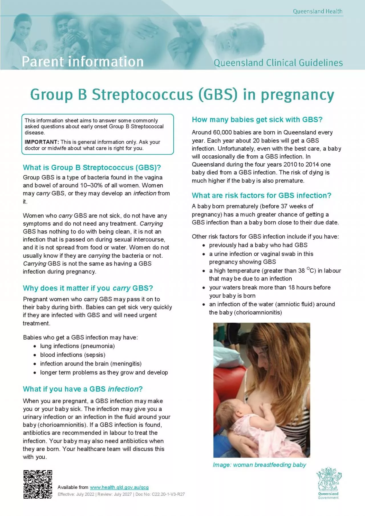 PDF-What is Group B Streptococcus GBS