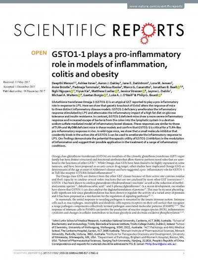 e excessive production of ROS in the inammatory response can cause t