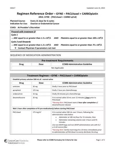 Please refer to CCMB Formulary for Criteria for Use