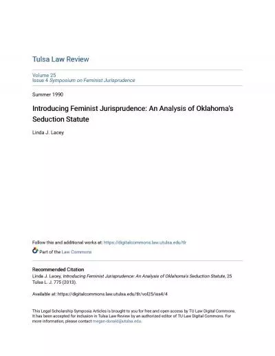 Tulsa Law Review