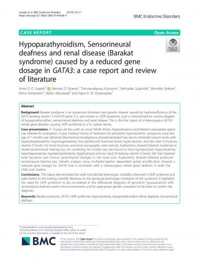 Fig3MLPAanalysisintheprobandaandmotherbshowingtheGATA3wholegenede