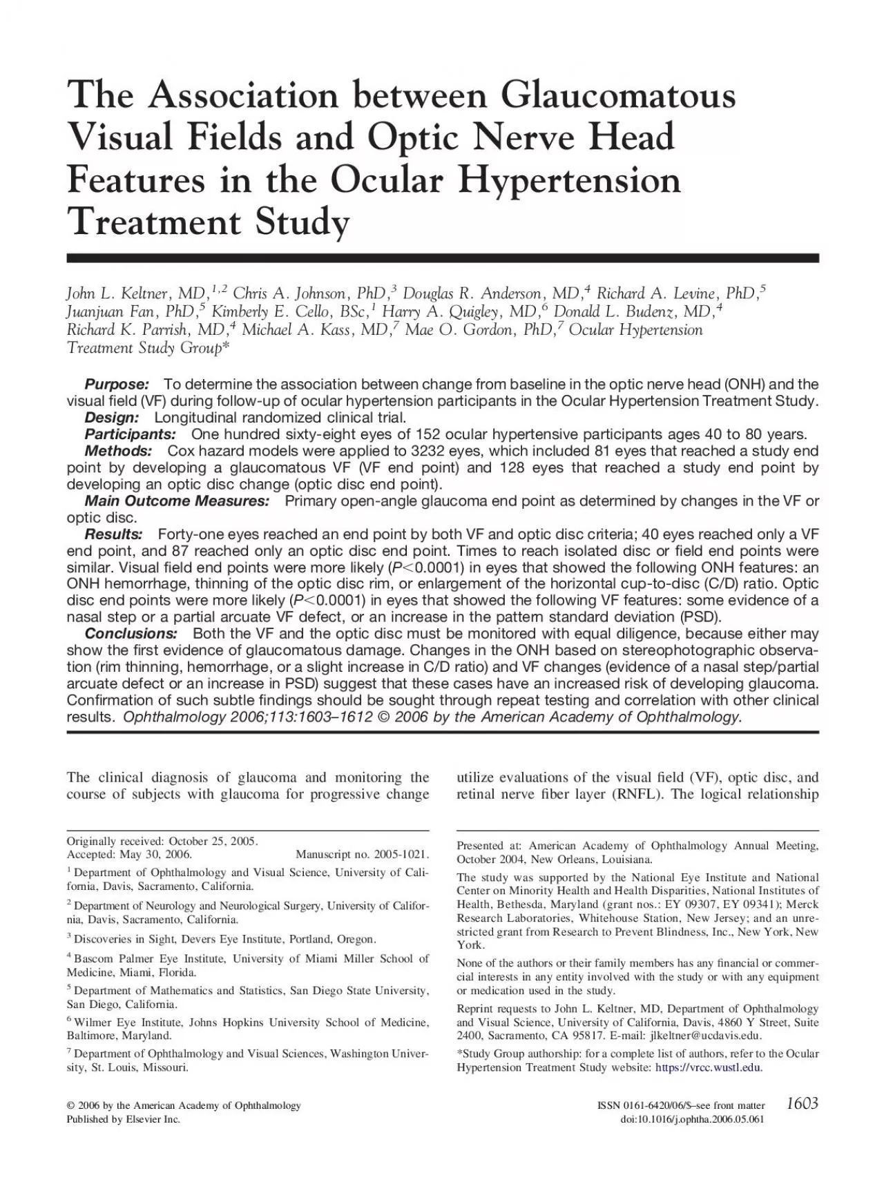 PDF-TheAssociationbetweenGlaucomatousVisualFieldsandOpticNerveHeadFeatures