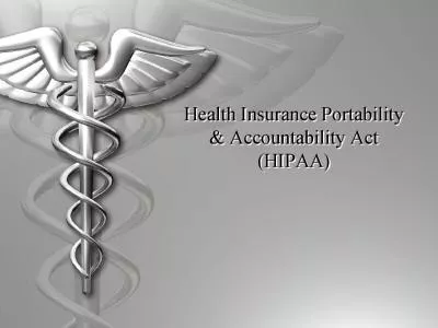 Health Insurance Portability  Accountability Act HIPAA