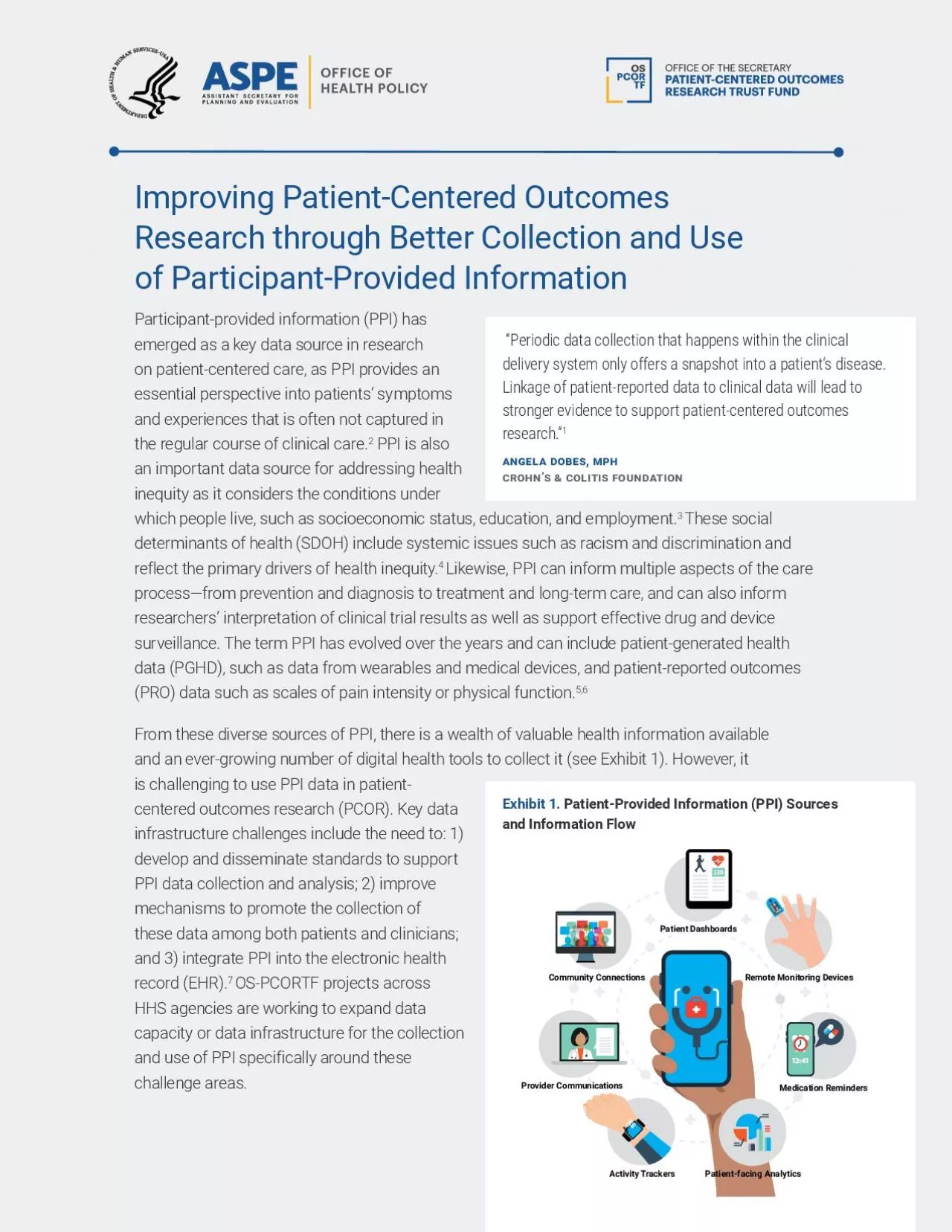 PDF-Improving PatientCentered Outcomes Research through Better Collection