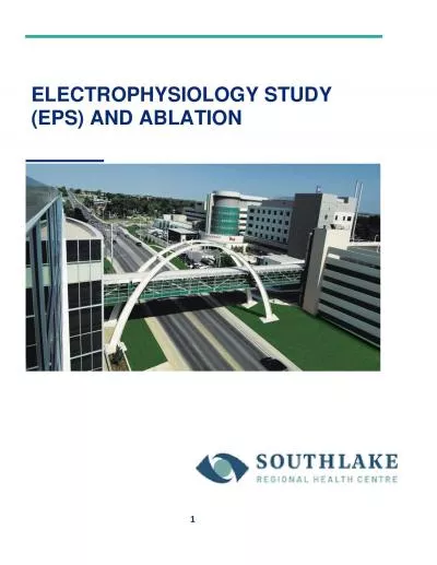 ELECTROPHYSIOLOGY STUDY