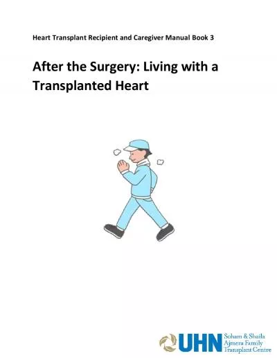 Heart Transplant Recipient and Caregiver Manual