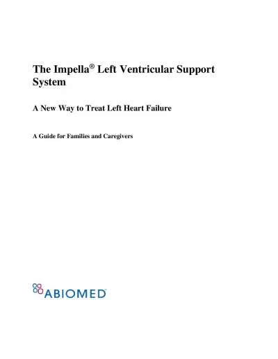 he ImpellaLeft Ventricular Support System